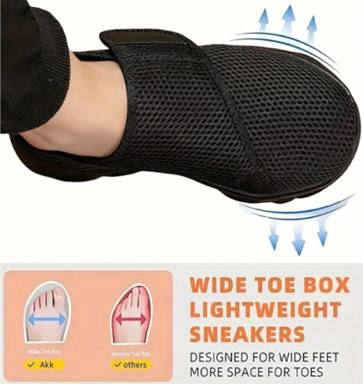 Sneaker Box - Yeni Erkek Nefes Alabilen File Yürüyüş