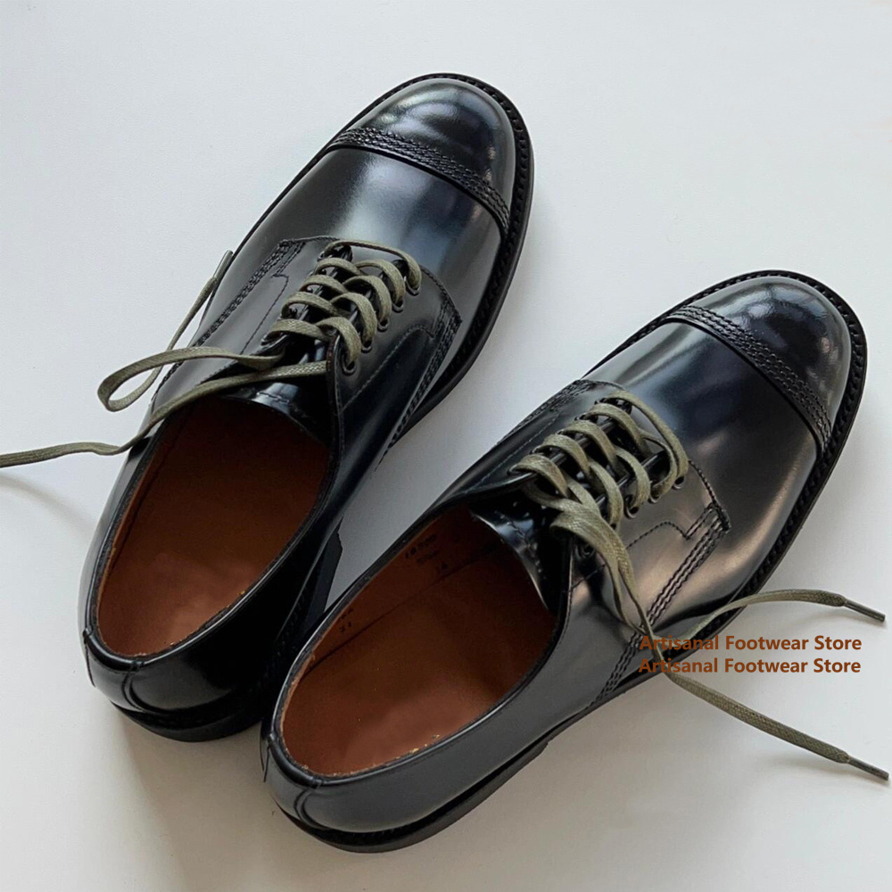 Erkek Siyah, Cilalı Deri Oxfor - Leather Shoe Polish incelemesi ve fiyatı