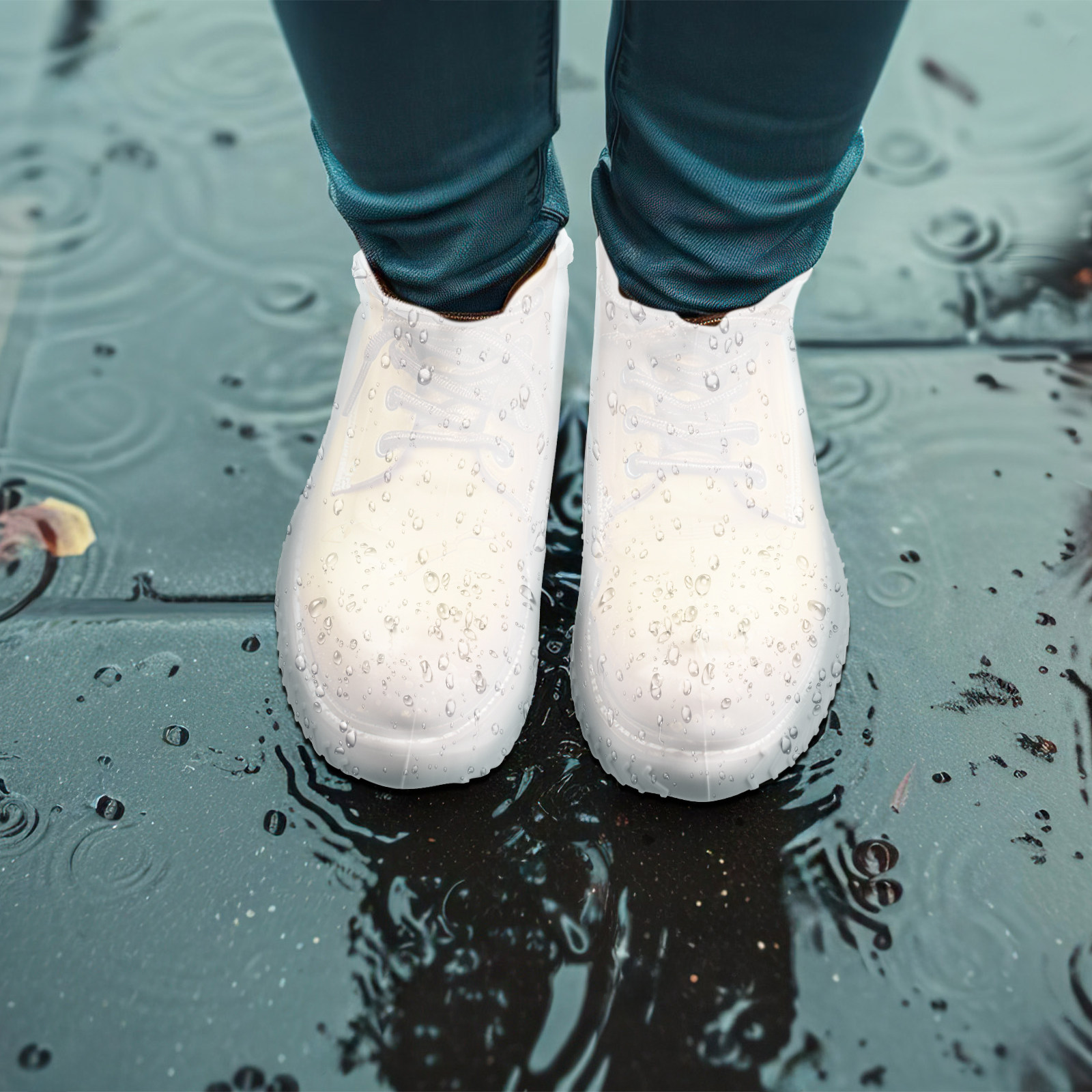 2 Çift Beyaz, L Beden, Su Geçi - Sneaker Protector incelemesi ve fiyatı